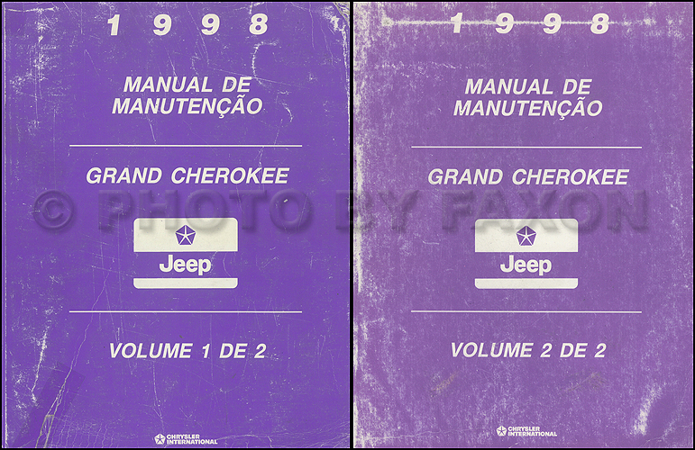 1998 Jeep Grand Cherokee Repair Manual Original 