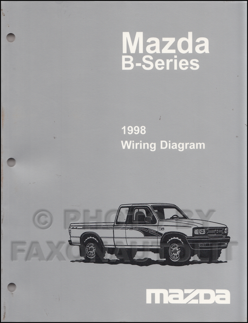 1998 Mazda B-Series Truck Bodyshop Service Repair Shop Manual OEM FACTORY 98 