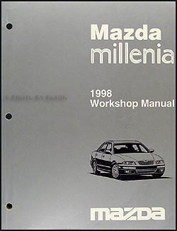 1998 Mazda Millenia Repair Manual Original 