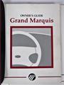 1998 Mercury Grand Marquis Owner's Manual Original