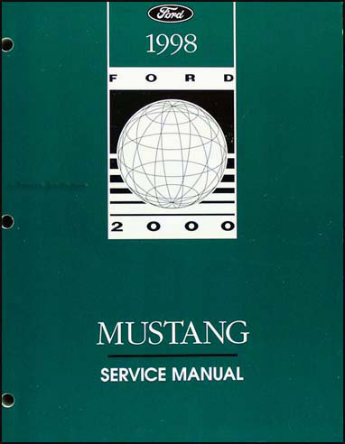 1998 Ford Mustang Shop Manual Original 