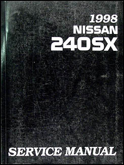 1998 Nissan 240SX Repair Manual Original