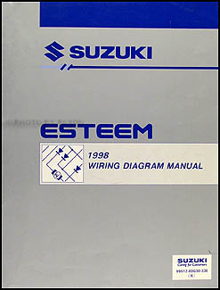 1998 Suzuki Esteem Wiring Diagram Manual Original