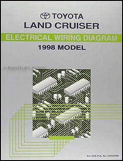 1998 Toyota Land Cruiser Wiring Diagram Manual Original