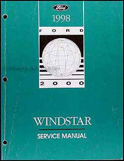 1998 Ford Windstar Repair Manual Original