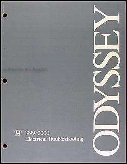1999-2000 Honda Odyssey Electrical Troubleshooting Manual Original