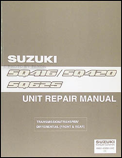 1999-2000 Suzuki Vitara & Grand Vitara Overhaul Manual Original