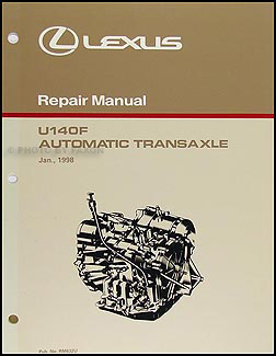 1999-2003 Lexus RX 300 4WD Automatic Transmission Overhaul Manual RX