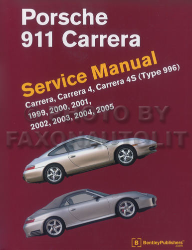 1984-1989 Porsche 911 Carrera  Bentley Repair Manual