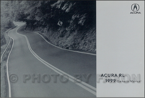 1999 Acura RL Owners Manual Original
