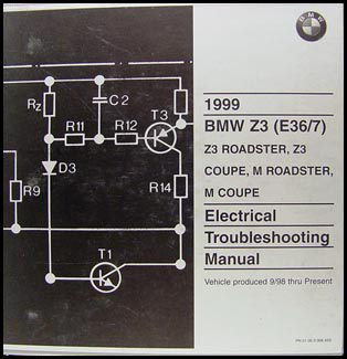 1999 BMW Z3 and M Roadster and Coupe Electrical Troubleshooting Manual