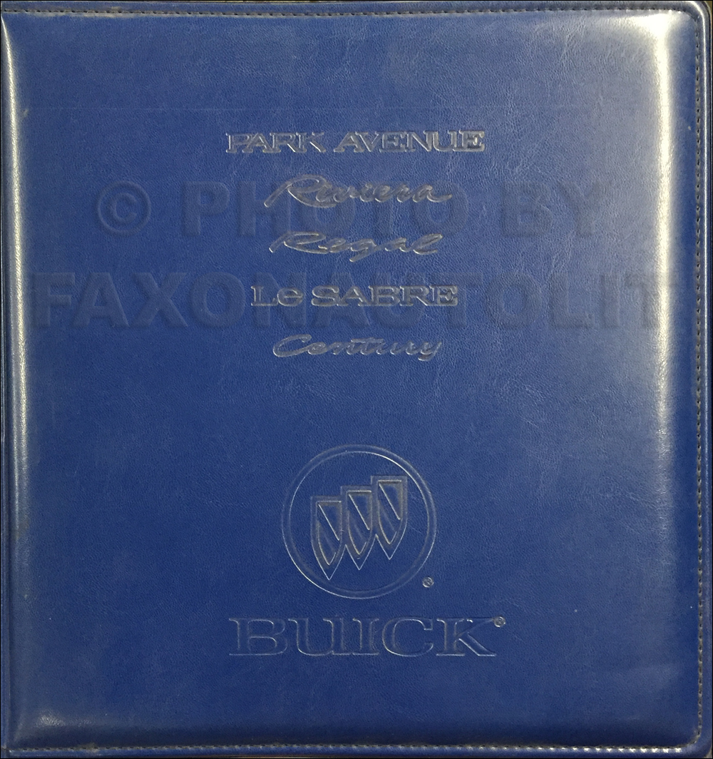 1999 Buick Sales Consultant Dealer Album Original