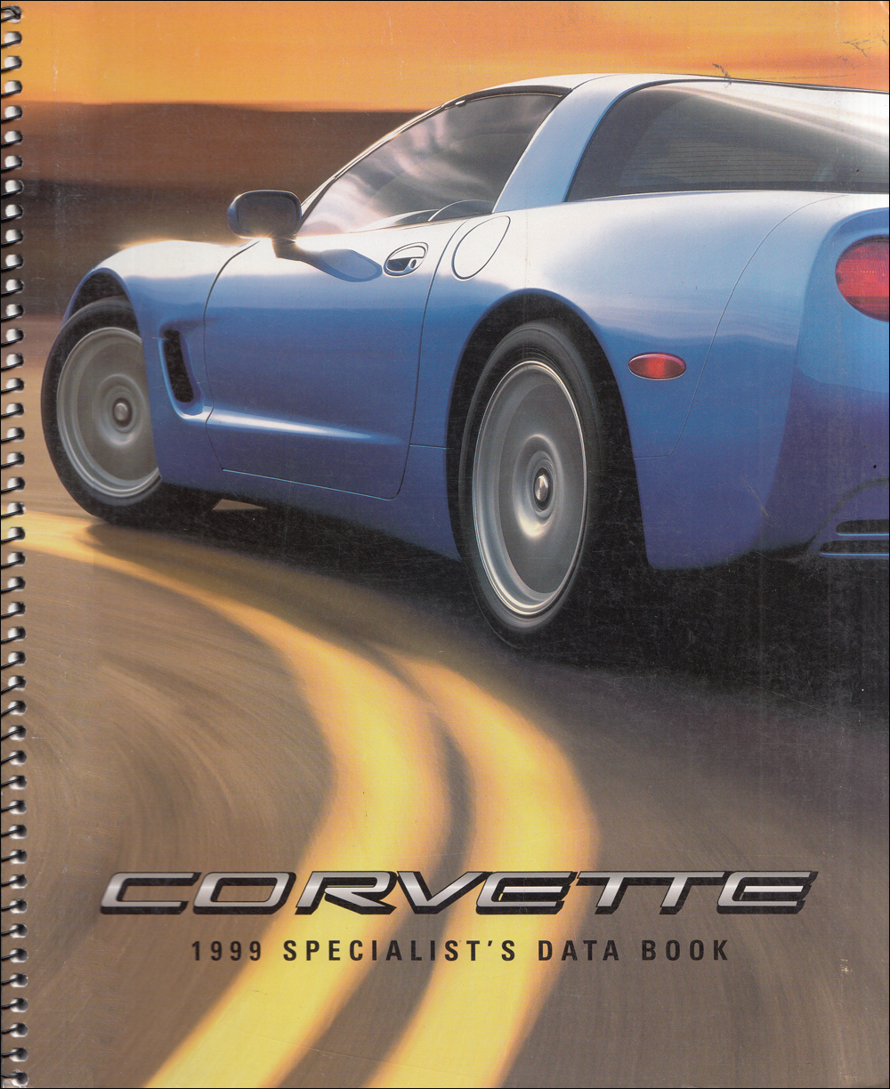 1999 Chevrolet Corvette Color & Upholstery Dealer Album/Data Book Original 