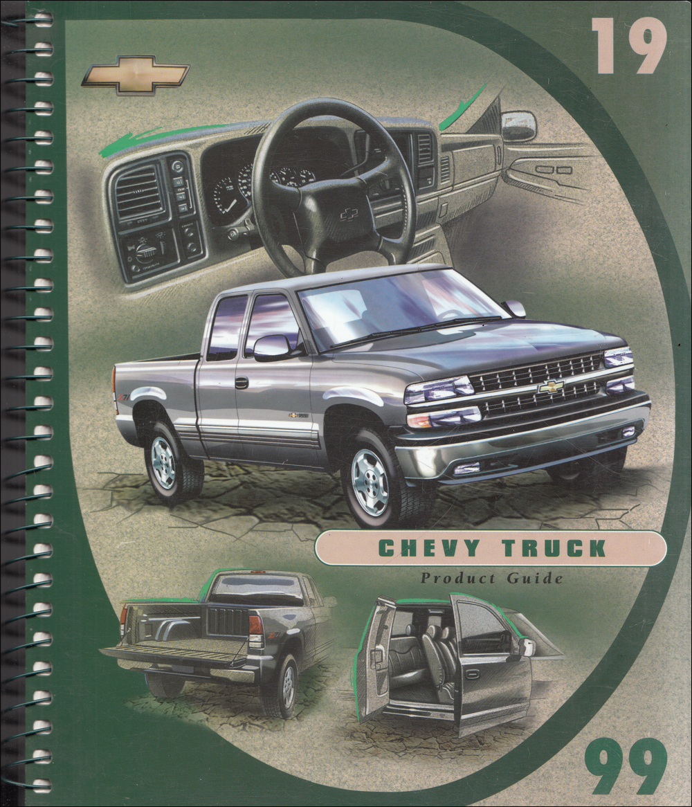 1999 Chevrolet Truck Data Book Dealer Album Original