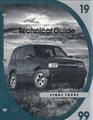 1999 Chevrolet Truck Technical Guide Dealer Album Original Final Issue