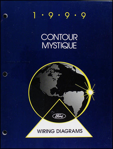 1999 Ford Contour & Mercury Mystique Original Wiring Diagrams