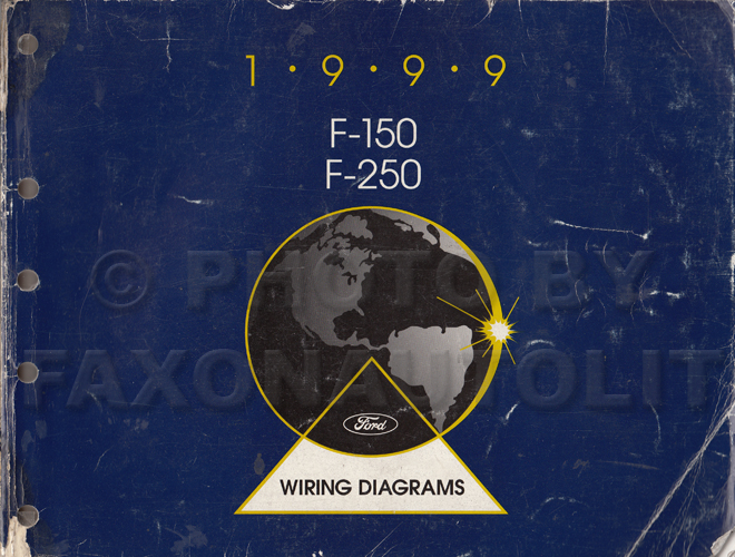 1999 Ford F-150 & F-250 Wiring Diagram Manual Original
