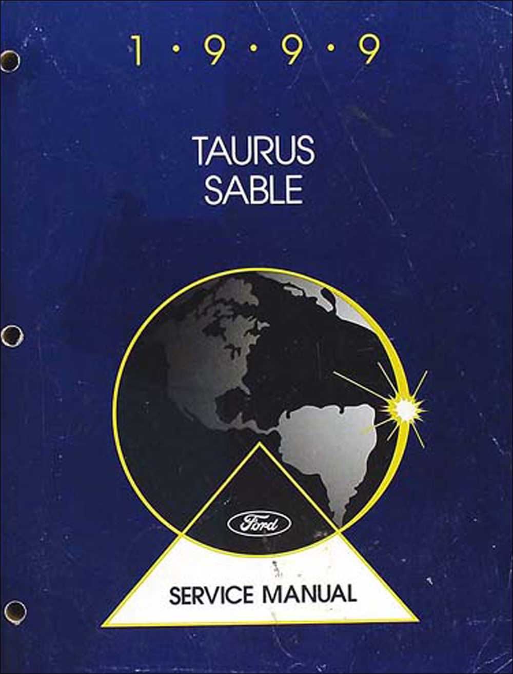 1999 Ford Taurus and Mercury Sable Shop Manual Original