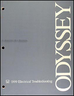 1999 Honda Odyssey Electrical Troubleshooting Manual Original