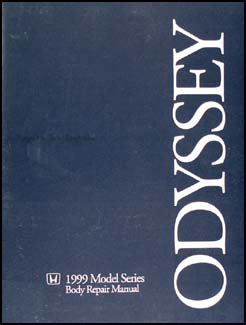 1999-2004 Honda Odyssey Body Repair Manual Original 