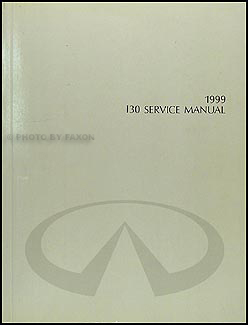 1999 Infiniti I30 Repair Manual Original 