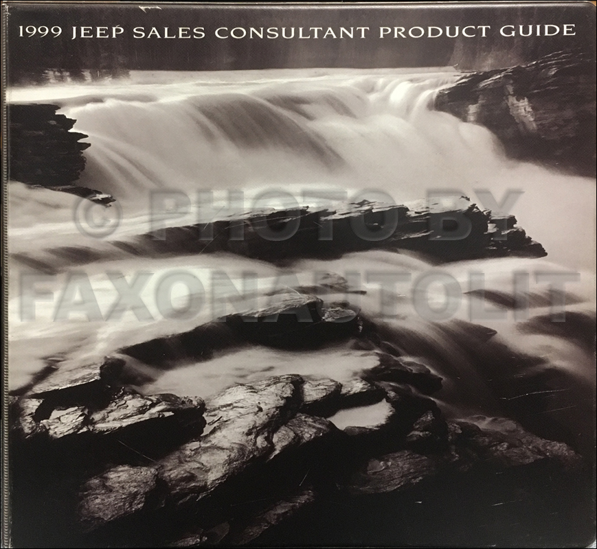 1999 Jeep Sales Consultant Product Guide Original