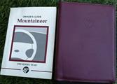 1999 Mercury Mountaineer Owner's Manual Original