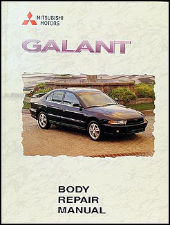1999-2003 Mitsubishi Galant Body Manual Original