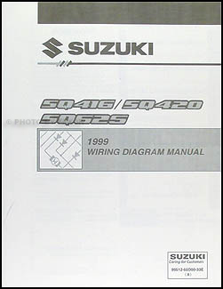1999 Suzuki Vitara & Grand Vitara Wiring Diagram Original