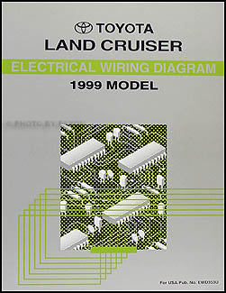 1999 Toyota Land Cruiser Wiring Diagram Manual Original