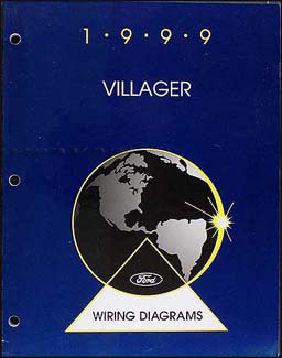 1999 Mercury Villager Wiring Diagram Manual Original