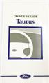 1998 Ford Taurus Owner's Manual Original