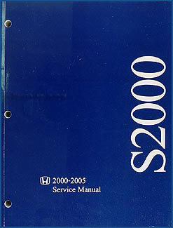 2000-2005 Honda S2000 Repair Manual Original 