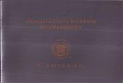 2000 Cadillac Deville and Seville Navigation System Owner's Manual