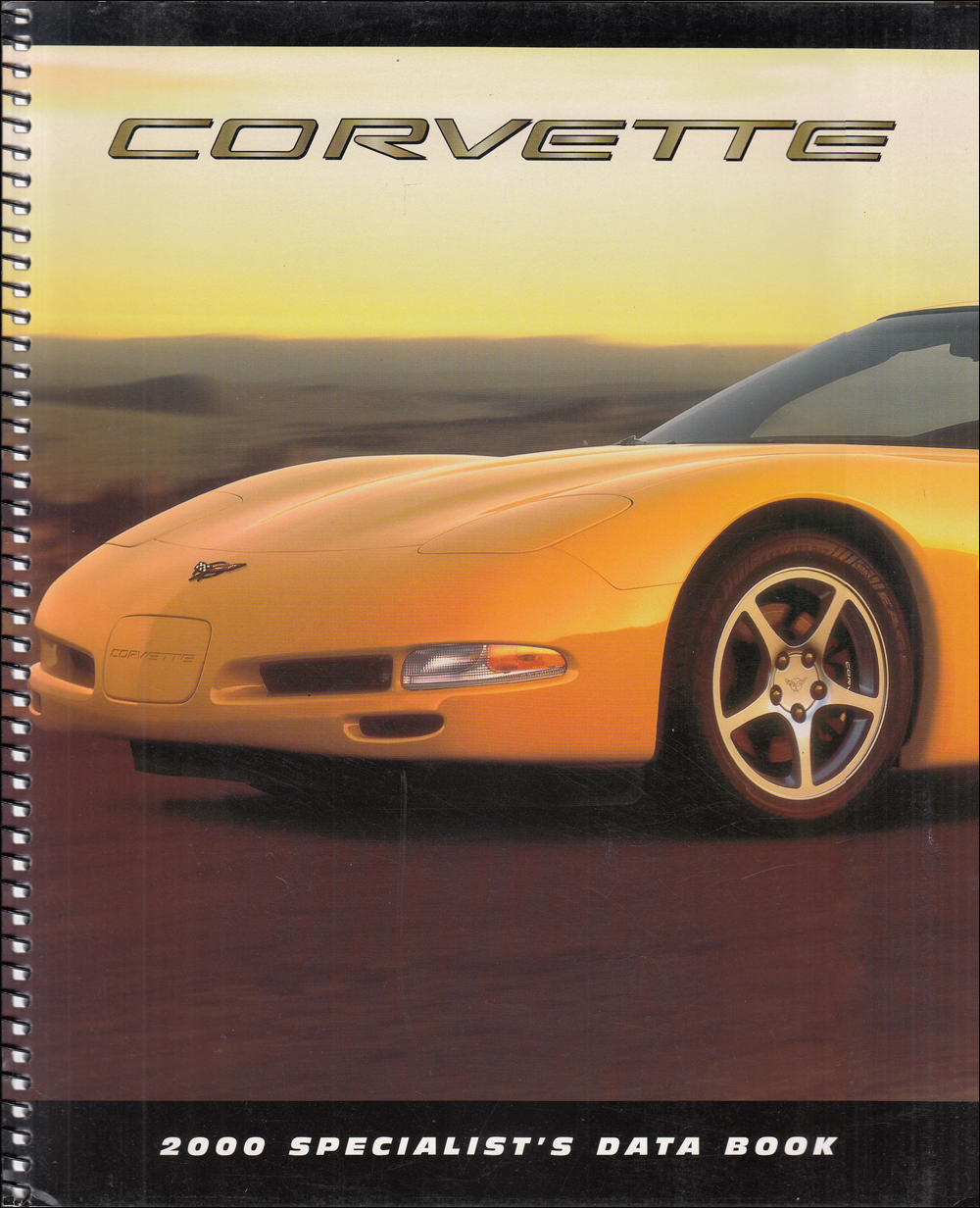 2000 Chevrolet Corvette Color & Upholstery Dealer Album/Data Book Original 