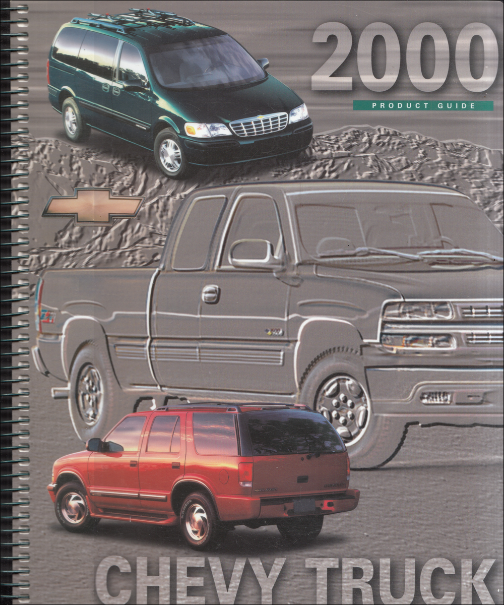 2000 Chevrolet Truck Data Book Dealer Album Original