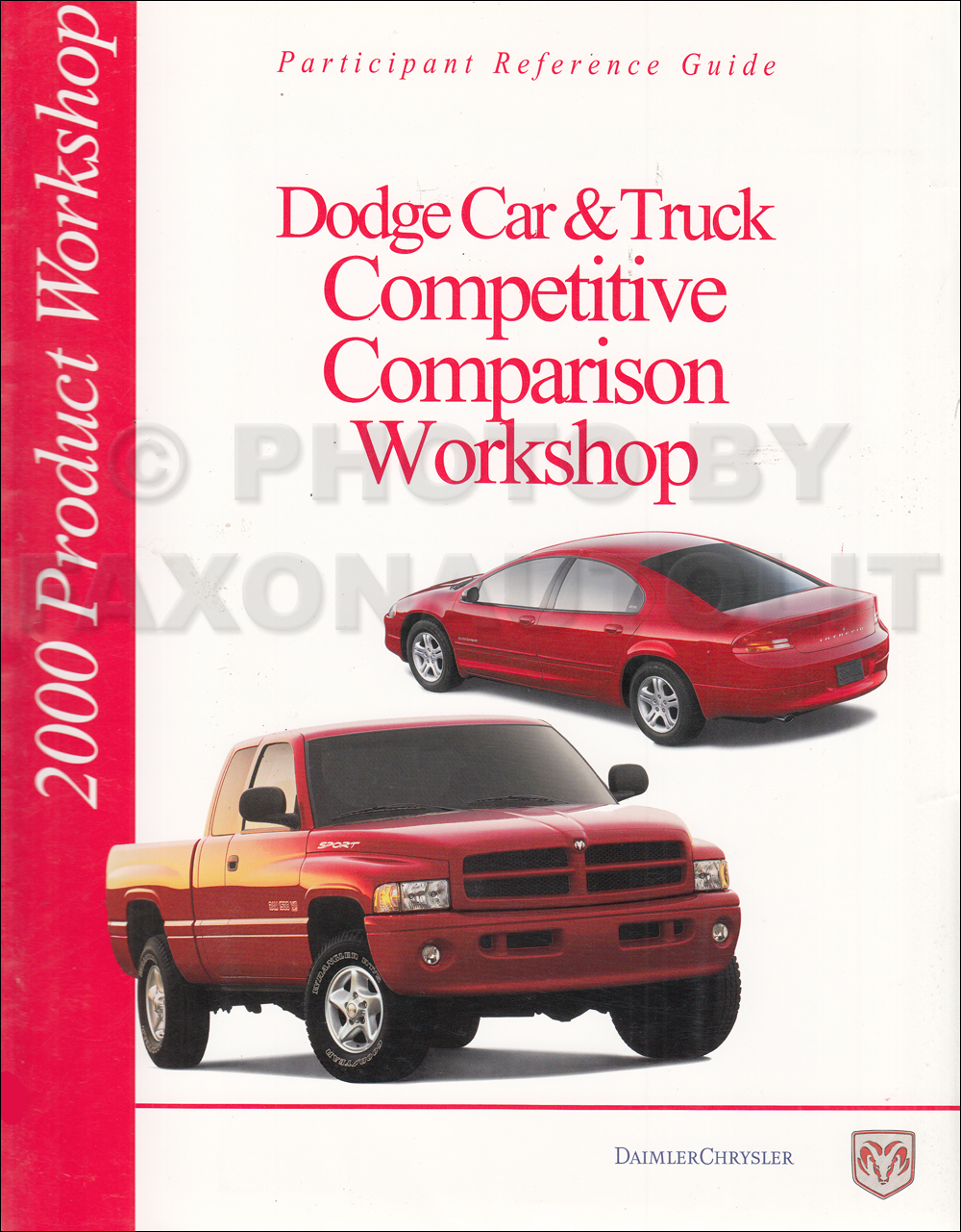 2000 Dodge Competitive Comparison Dealer Album Original