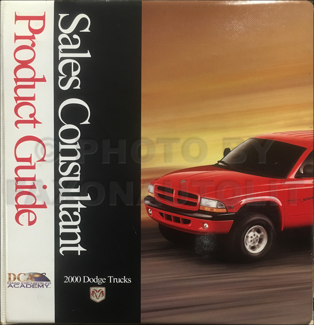 2000 Dodge Truck Sales Consultant Product Guide Original