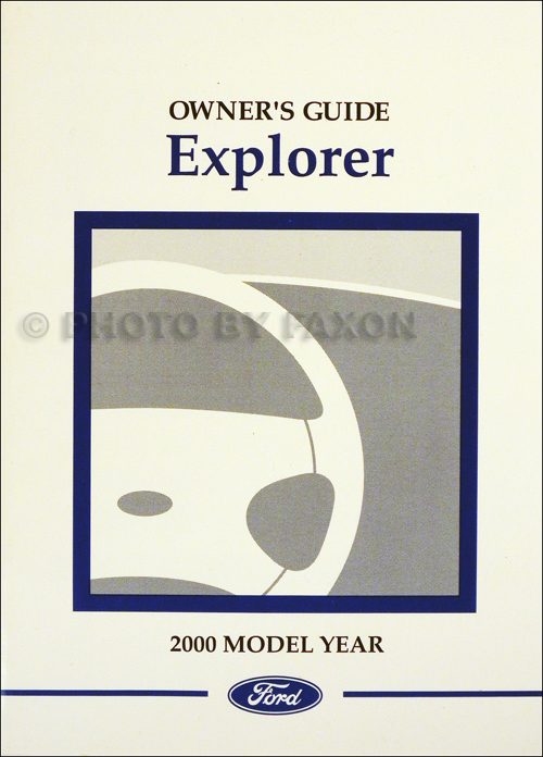 2000 Explorer and Mountaineer Repair Manual Original 2 Volume Set