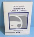 2000 Ford Motorhome Owner's Manual Original