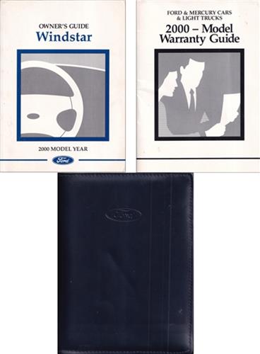 2000 FORD WINDSTAR OWNERS MANUAL PDF visual data 3