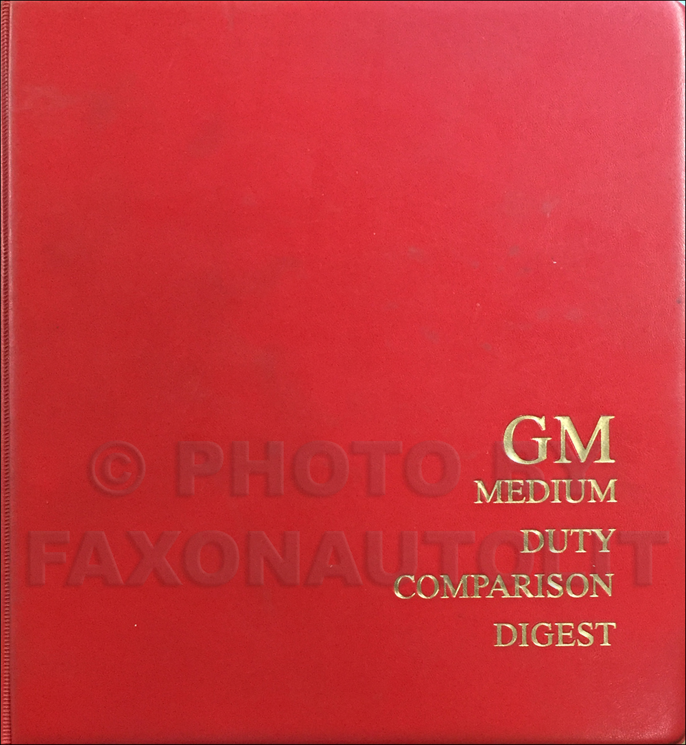 2000 GMC Medium Duty Competitive Comparison Dealer Album Original