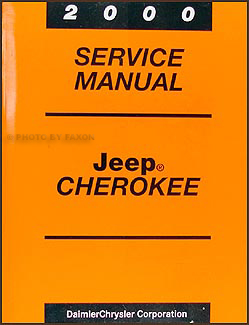 2000 Jeep Cherokee Repair Manual Original 