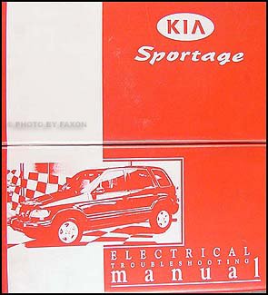 1999-2000 Kia Sportage Electrical Troubleshooting Manual Original