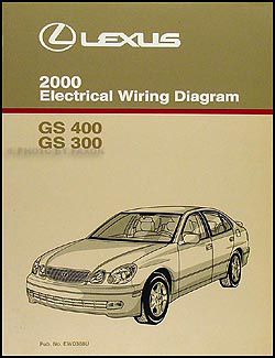 2000 Lexus GS 300/400 Wiring Diagram Manual Original