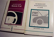 2000 Lincoln Town Car Owner's Manual Original