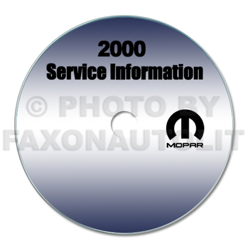 2000 Jeep Cherokee Repair Shop Manual CD-ROM