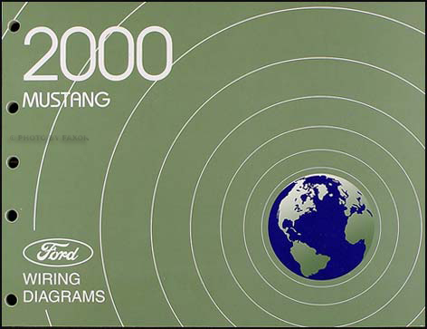 2000 Ford Mustang Wiring Diagram Manual Original