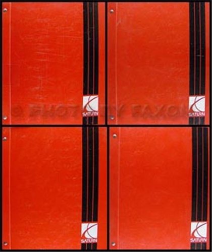 2002-2003 Saturn L-Series Repair Shop Manual Original Binder 4 Vol Set