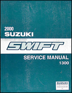 2000 Suzuki Swift 1300 Repair Manual Original